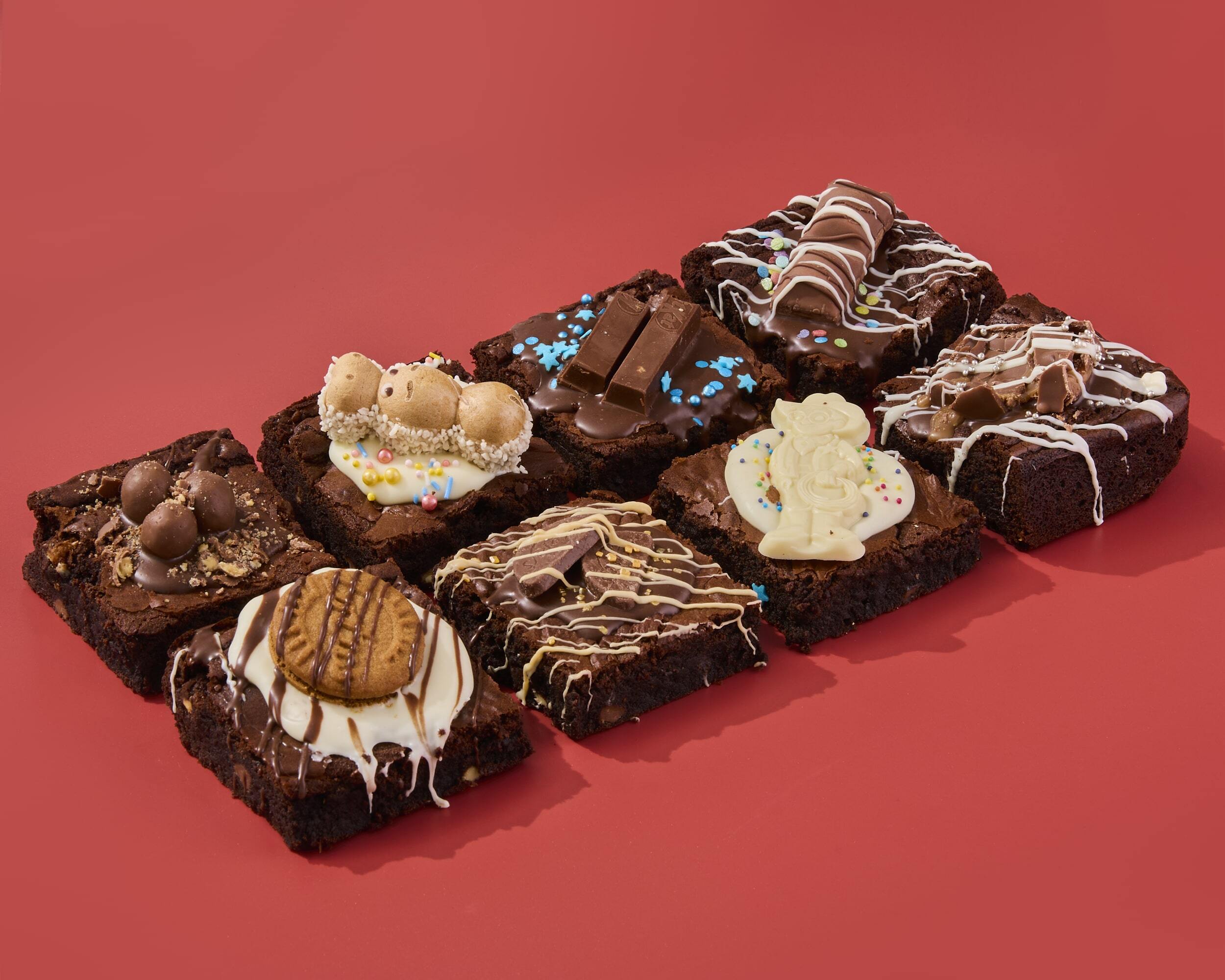 DevonMade Box of Brownies Indulgent Treats for Collection, Local